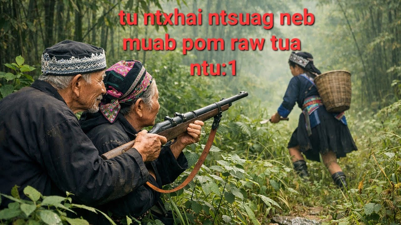 Tus ntxhai neb muab pom raw tua khiav tuaj txog meka lawm //ntu:1