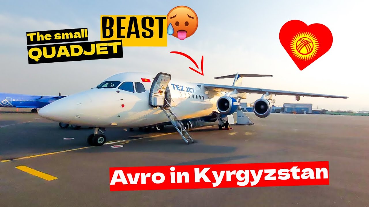 Обзор Avro RJ85 от TezJet: из Оша в Бишкек | tripreport
