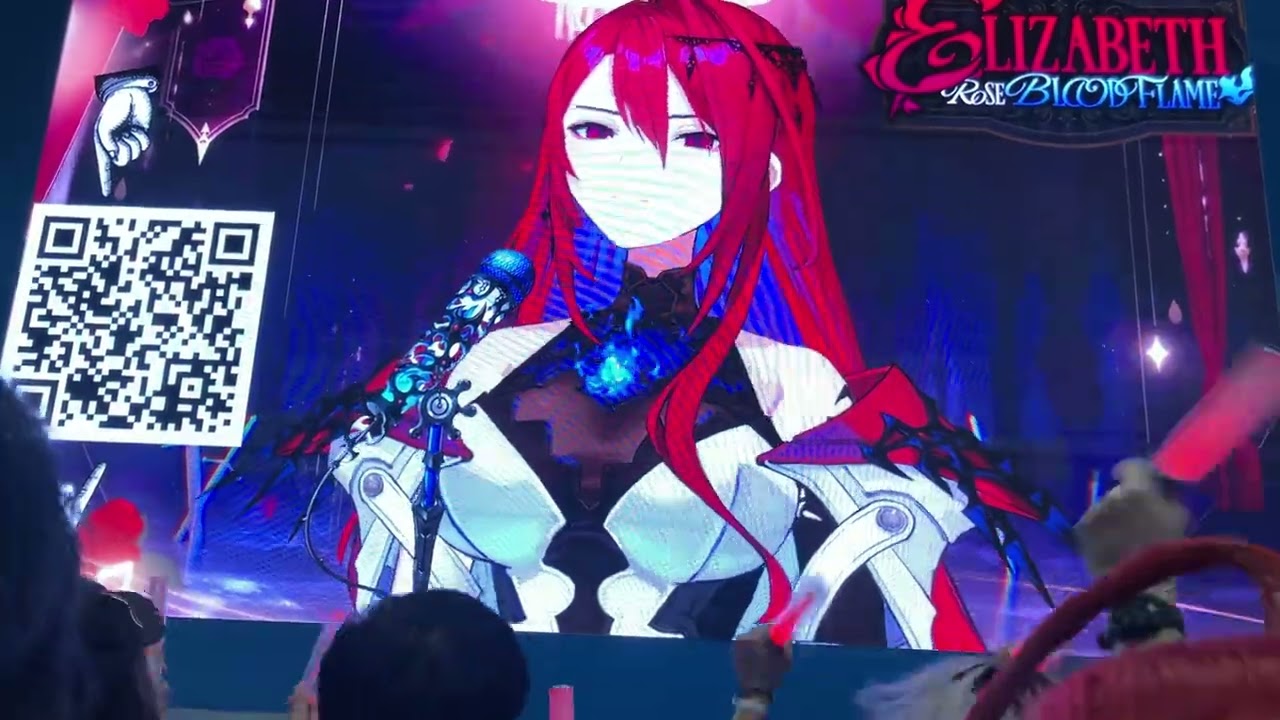 Elizabeth Rose Bloodflame sings Rebellion (Anime NYC 2024)