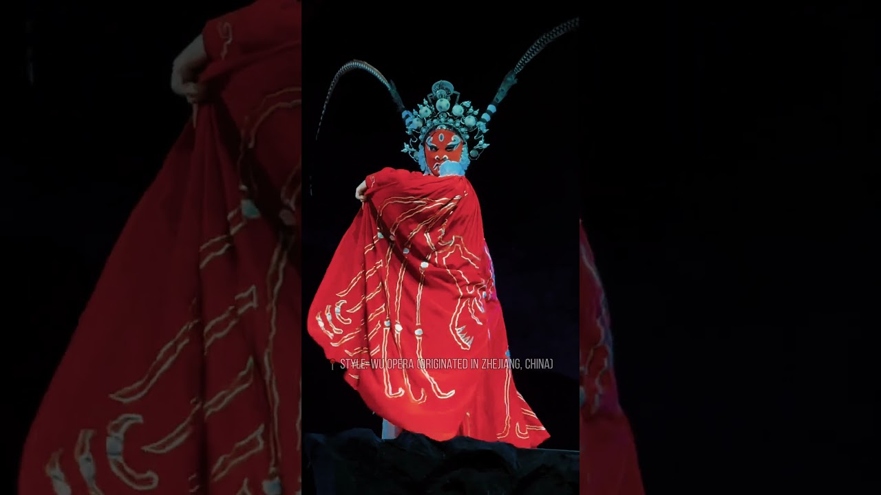 Unbelievable Face-Changing Magic! 🎭 Stunning Role Swaps in Wu Opera#WuOpera  #FaceChanging
