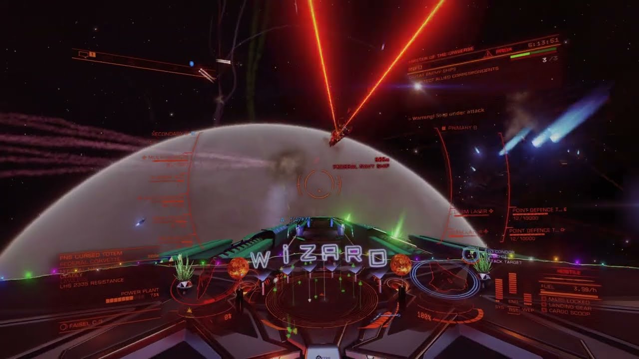 Elite Dangerous 4K PS5 Combat Gameplay MK.2
