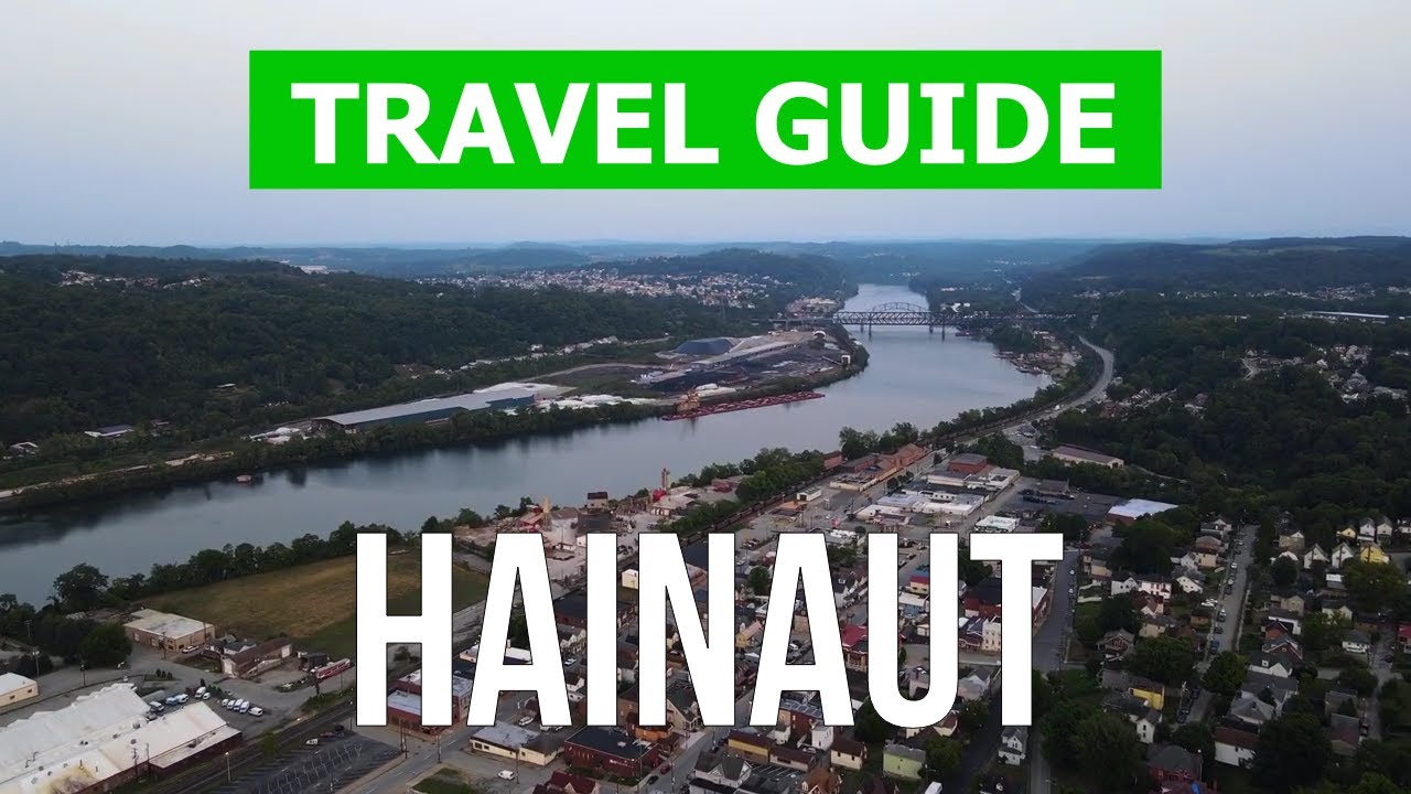 Hainaut, Belgium | City of Charleroi, Mons, La Louviere | Drone 4k video | Province of Hainaut
