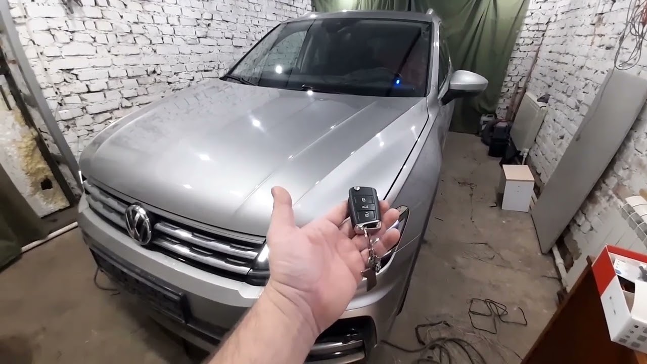 Volkswagen Tiguan 2020 г.в. Мой пример монтажа GSM GPS сигнализации с автозапуском. Обращайтесь.