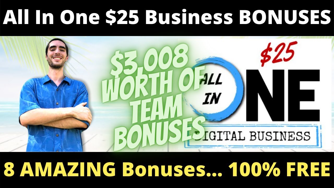 HBA All In One $25 Digital Business Bonuses