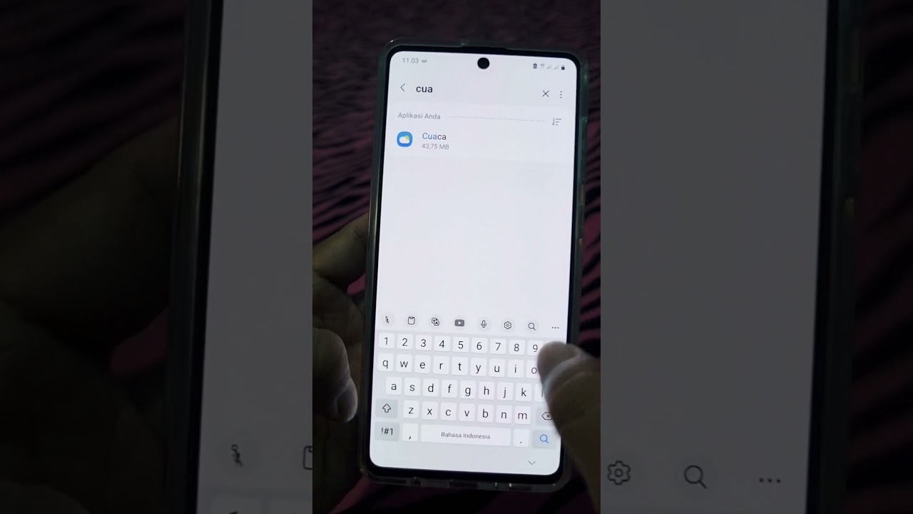 Cara Memunculkan Aplikasi Cuaca Di Layar Aplikasi HP Samsung
