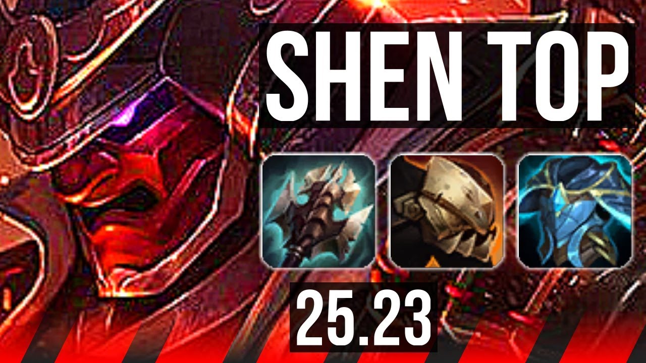 SHEN vs ILLAOI (TOP) | Rank 2 Shen, 7/2/18, 1700+ games | NA Challenger | 25.23