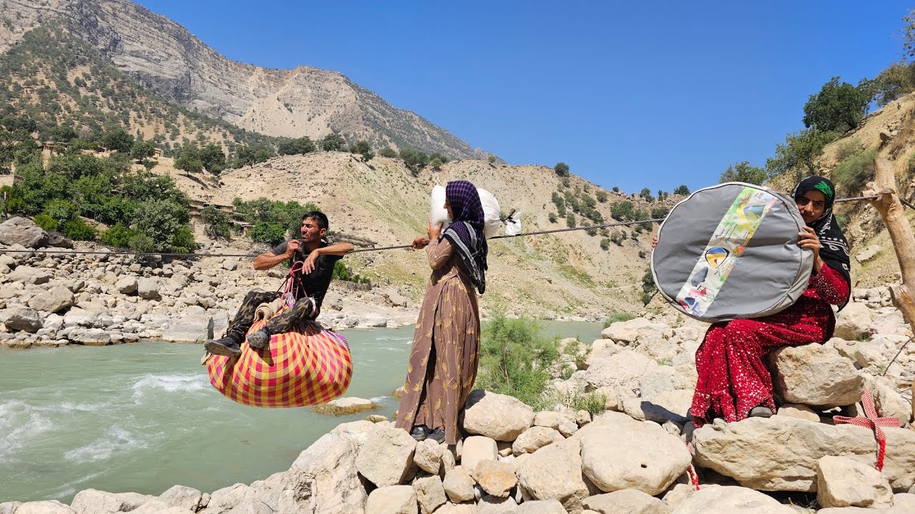 🏞️ Nomadic Migration: Journeying to Colder Regions with Iran's Nomads 🐪