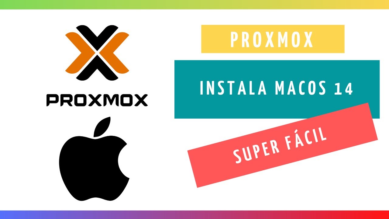 ⚡ PROXMOX ⚡-  Instalar #MacOS 14, #Sonoma, ¡¡MUY FÁCIL!!