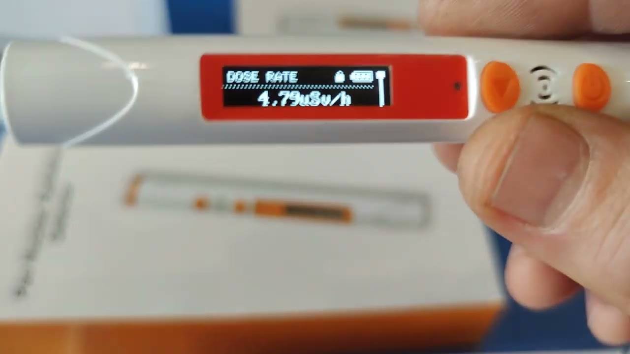 дозиметр радиацти HFS-P3 обзор и тест.