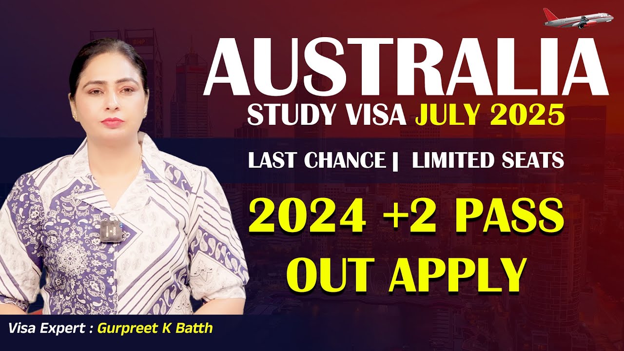 Visa Podcast | Australia Study Visa July 2025 Intake Last Chance |  limited Seats | Creative Future