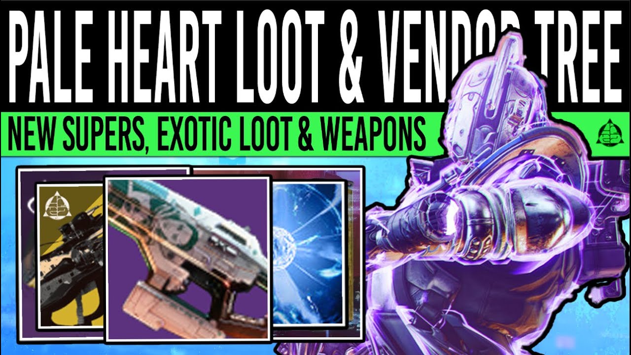 Destiny 2: PALE HEART LOOT & VENDOR SYSTEM! Pathfinder, TFS Exotics, Secret Stashes & More (Roundup)