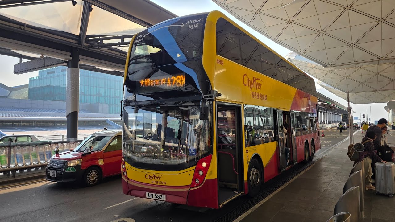 Cityflyer A28X. Lohas Park to Cathay City part on the new highway