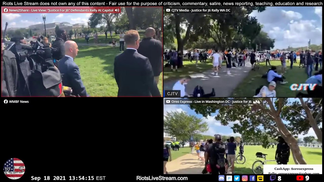 Live Protest Coverage - Washington DC Capitol