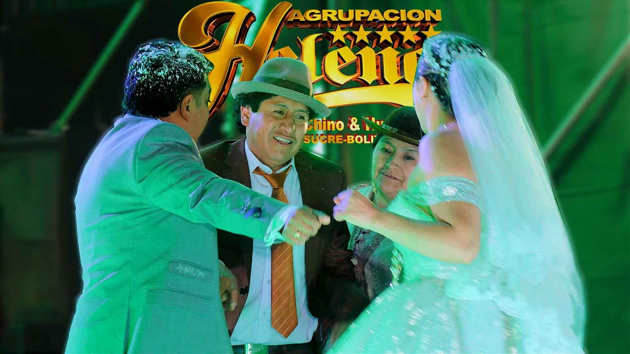 AGRUPACION HELENA  en vivo En la boda de WILFREDO & CILA