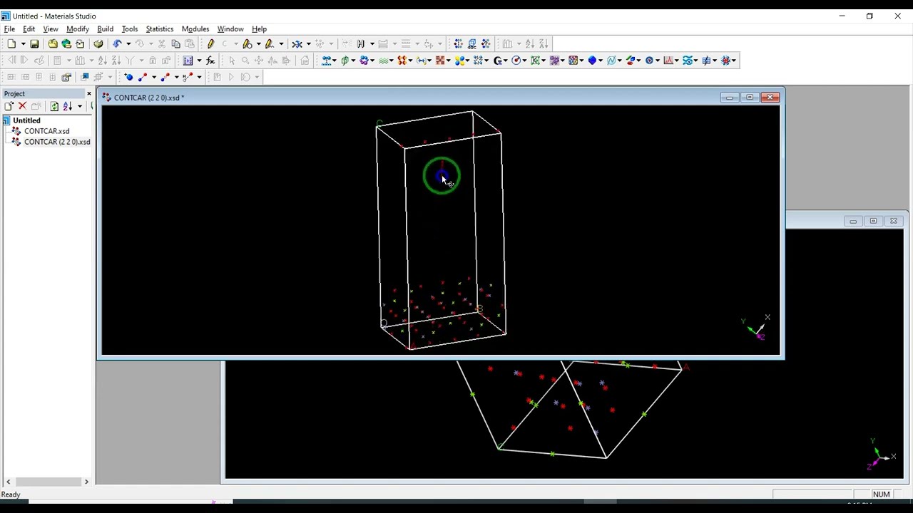 01- How to build a slab using Materials Studio
