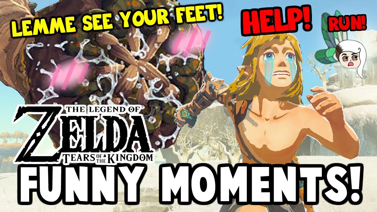 HOW TO PINCH GANON'S NIPS! (Zelda: Tears Of The Kingdom Funny Moments)
