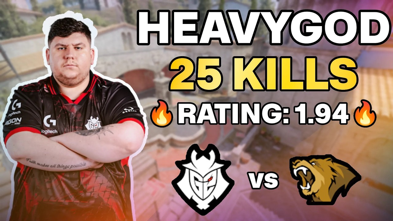 🔥 HEAVYGOD POV: INFERNO DOMINATION vs Lynn Vision! | IEM Dallas 2025
