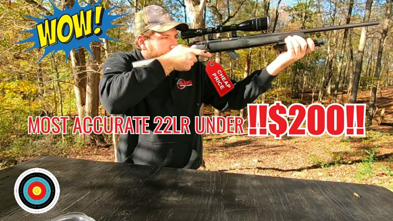 !!САМЫЙ ТОЧНЫЙ 22LR ДО 200 ДОЛЛАРОВ!! SAVAGE MARK II