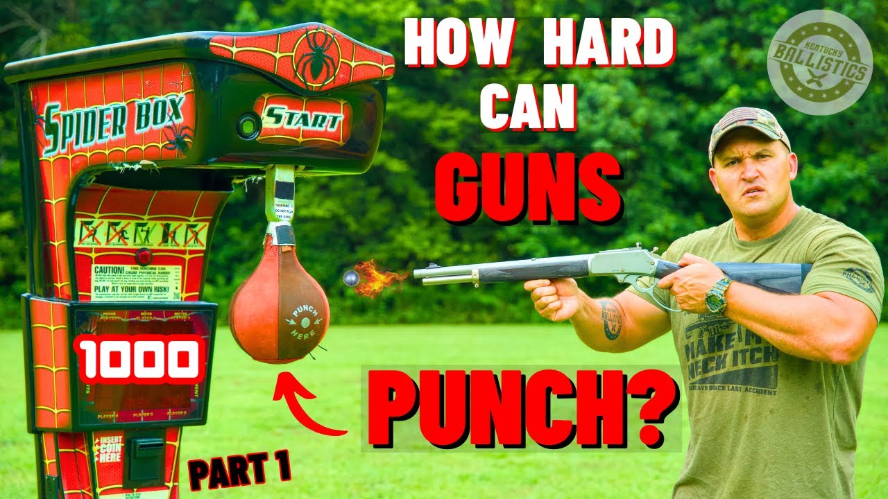 How HARD Can A Gun PUNCH ???
