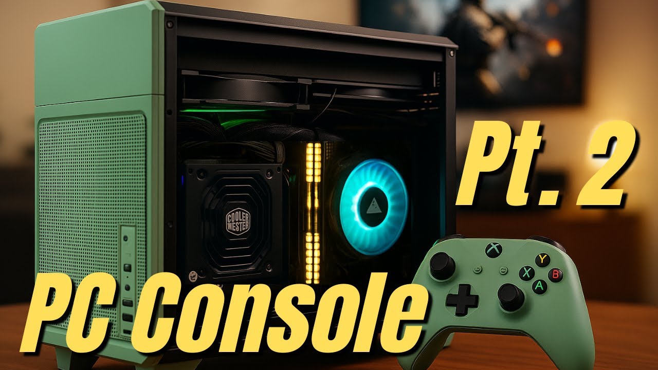 Montei um PC Gamer Console AMD RYZEN mini ITX - Parte 2