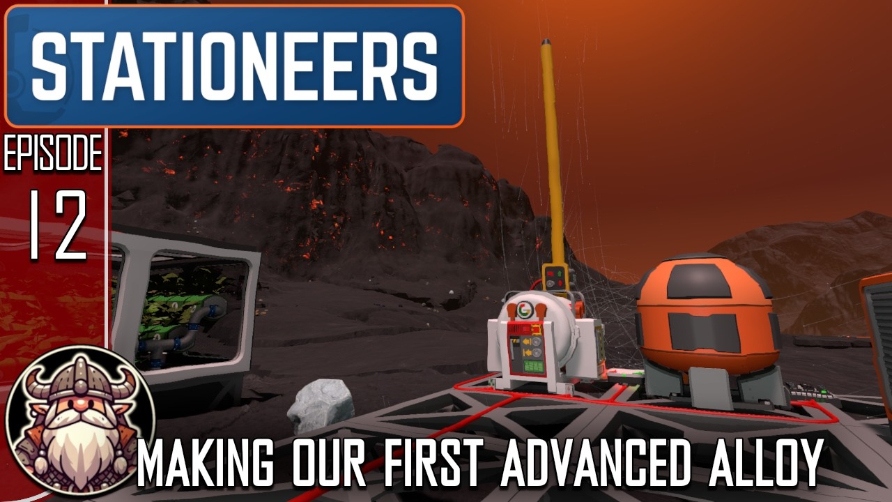 Making Our First Advanced Alloy - S2 E12 ║ Stationeers