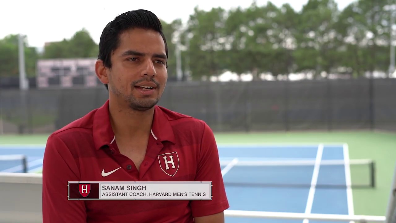 Meet the Crimson Coaches: Sanam Singh, Men's Tennis