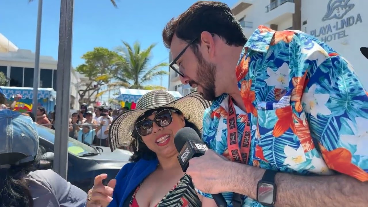 Martes de carnaval en Progreso, Yucatán ￼