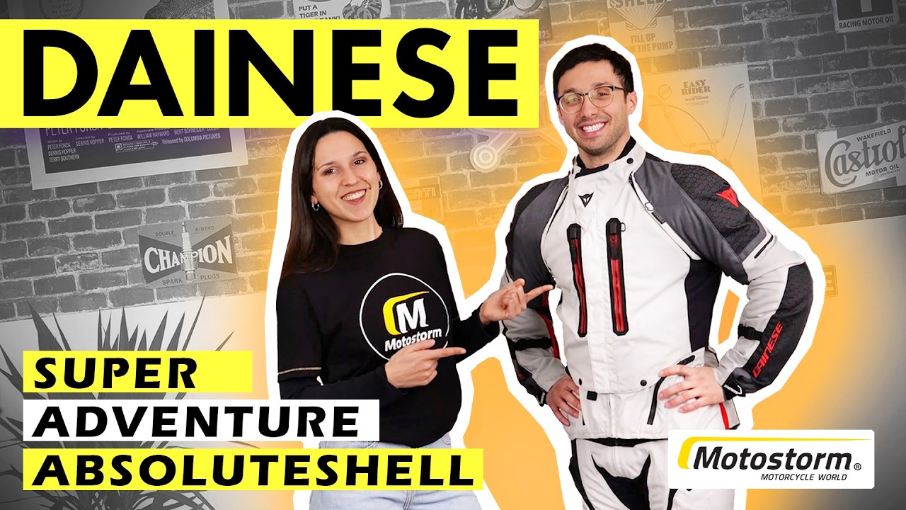 Dainese Super Adventure Absoluteshell ☀️❄️ The Perfect Jacket for Every Ride!