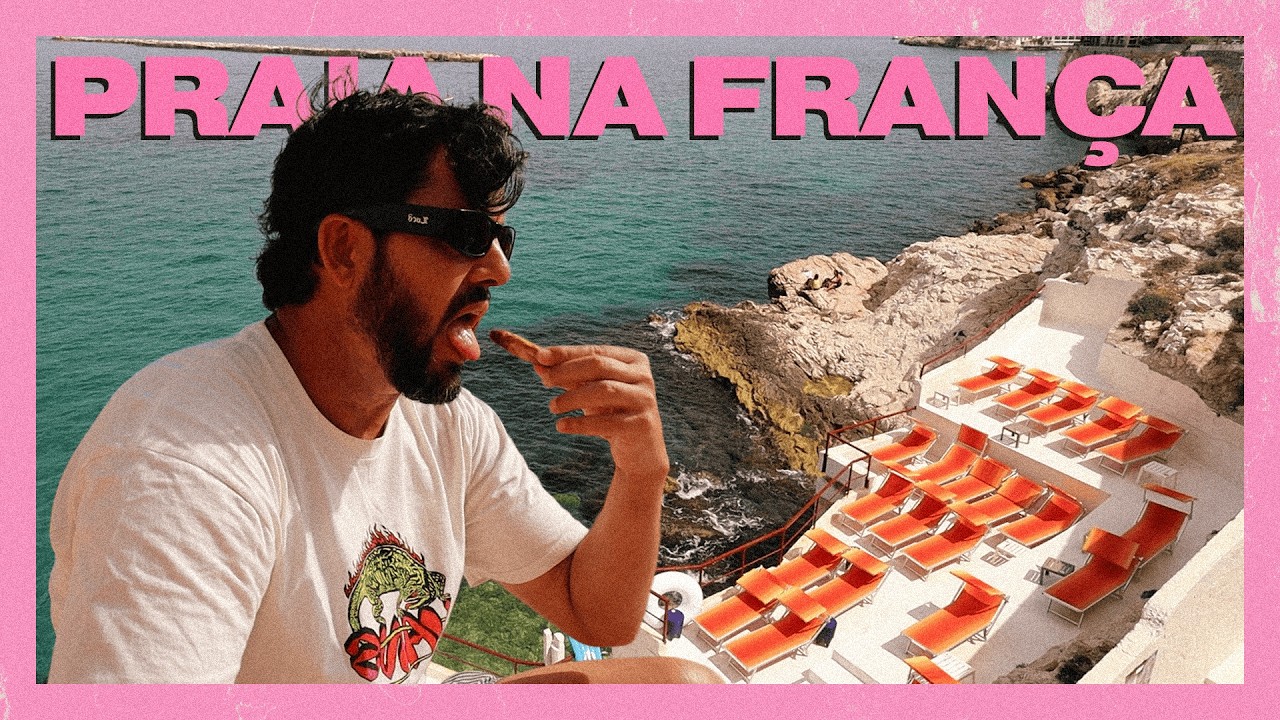 Assim são as PRAIAS na FRANÇA 🇫🇷 | verão europeu em Marselha