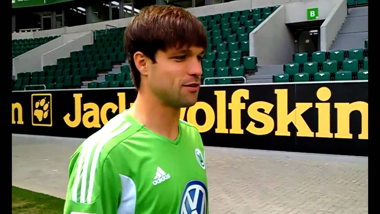 Sascha Riether und Diego stellen das neue Trikot vor