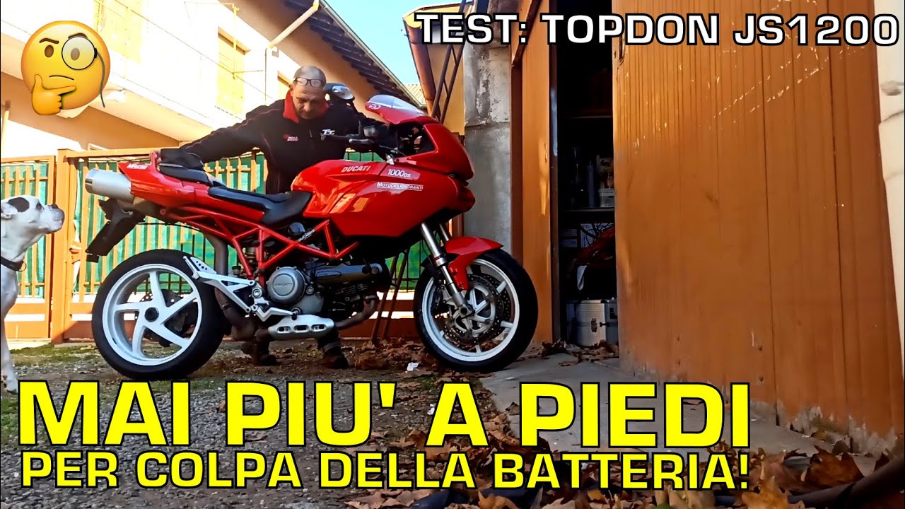 [TEST] BOOSTER BATTERIA TOPDON JS1200