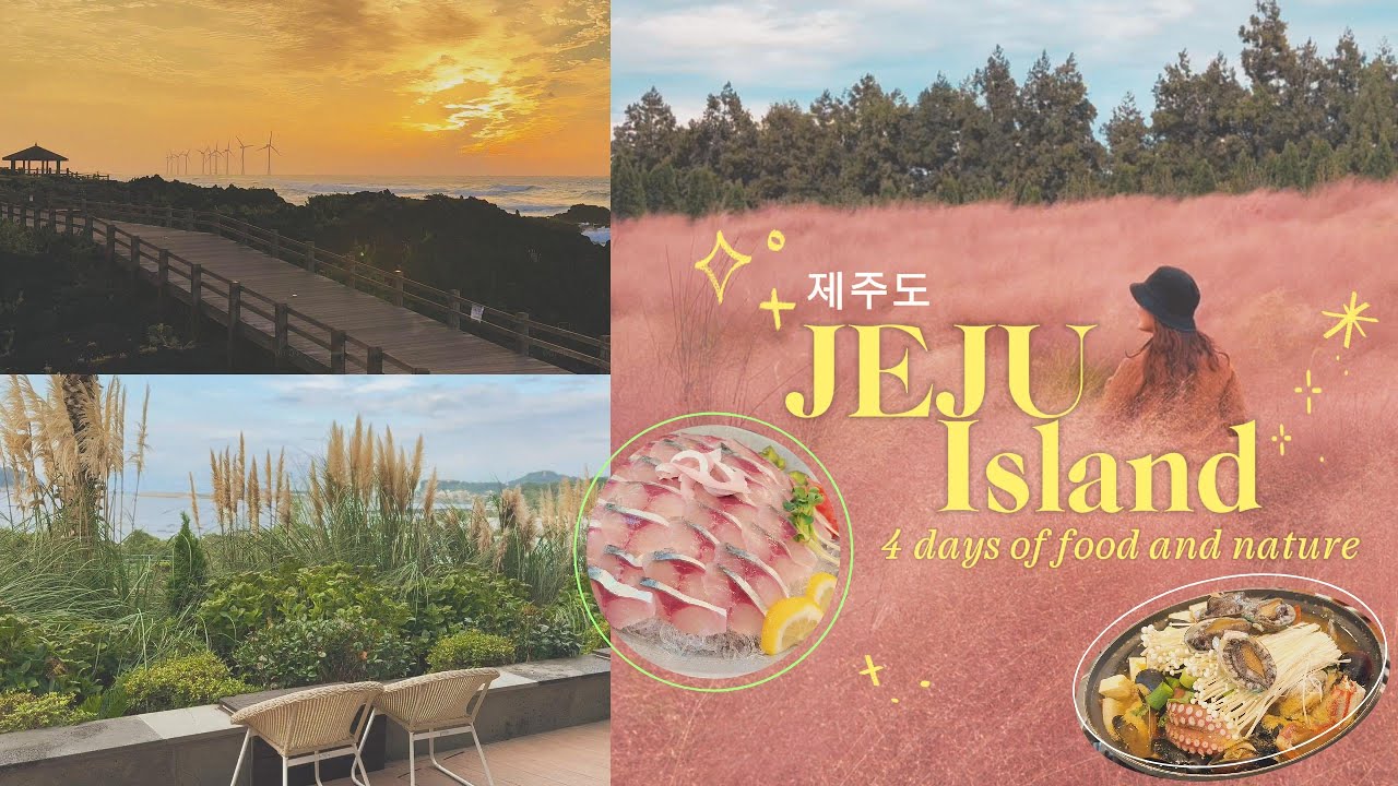 Jeju Island 제주도 in 4 days | calmness, serenity and a whole lot of eating! 🍊