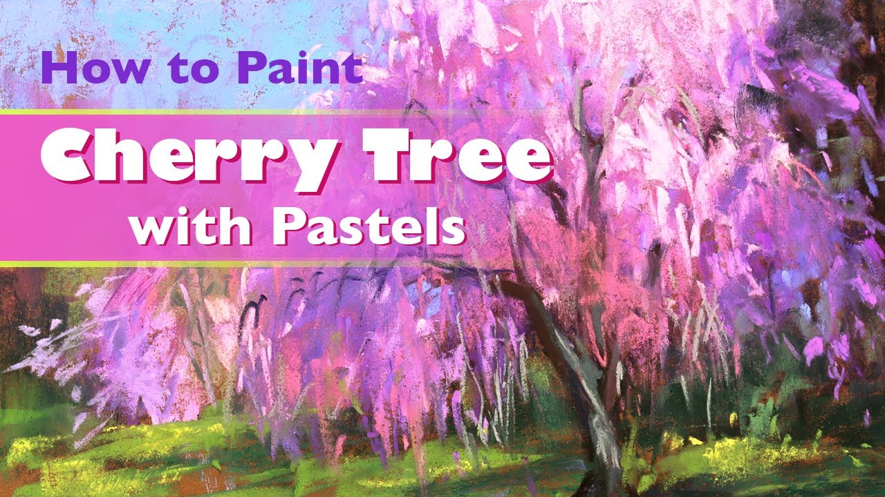 How To Paint Cherry Trees In Spring