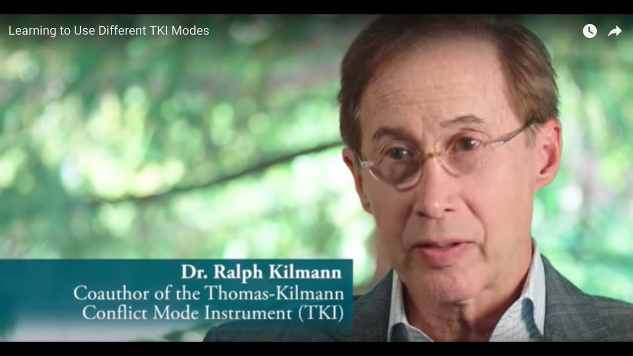 Learning to Use Different TKI Modes