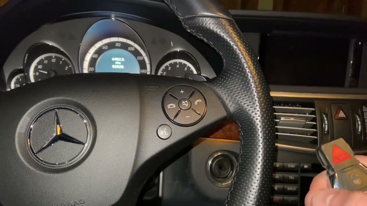 2011 Mercedes-Benz E Class Alarm Experiments
