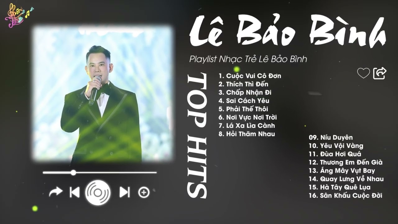 Cuộc Vui Cô Đơn x Thích Thì Đến - Lê Bảo Bình|Tuyển Tập Những Bài Hát Gây Thổn Thức Lòng Người Nghe