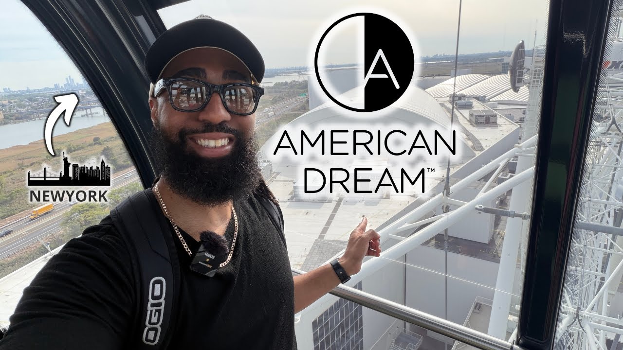 Exploring the 2nd LARGEST MALL in the UNITED STATES! | The American Dream Mall 🗽🌃🛍️🎢