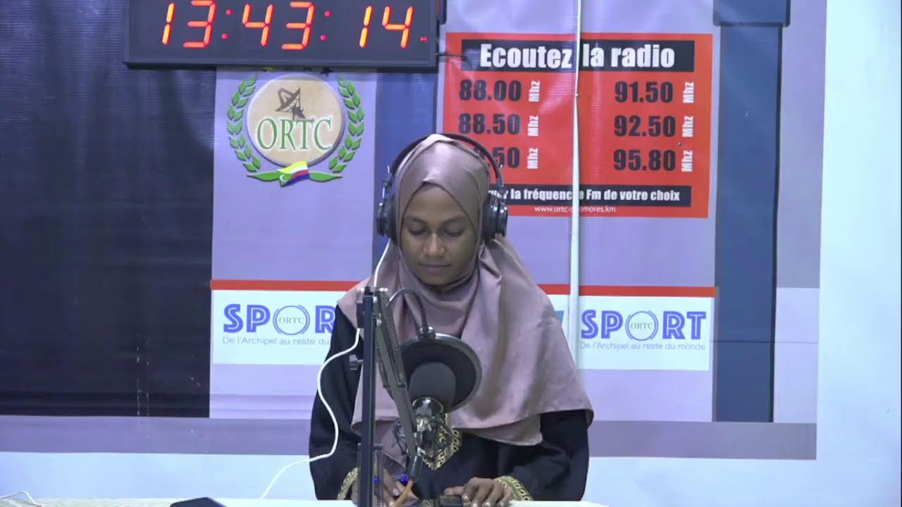 Diffusion en direct de ORTC Anjouan