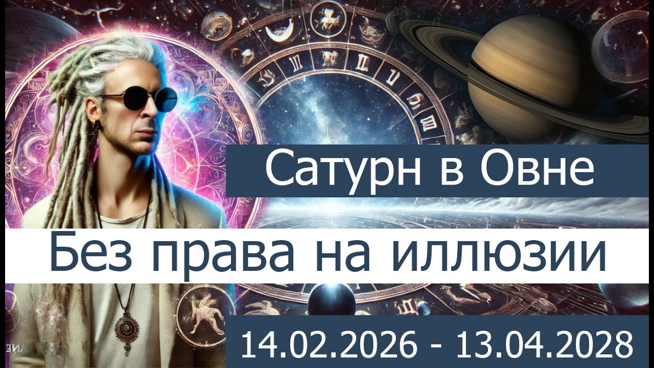 Сатурн в Овне. Без права на иллюзии.