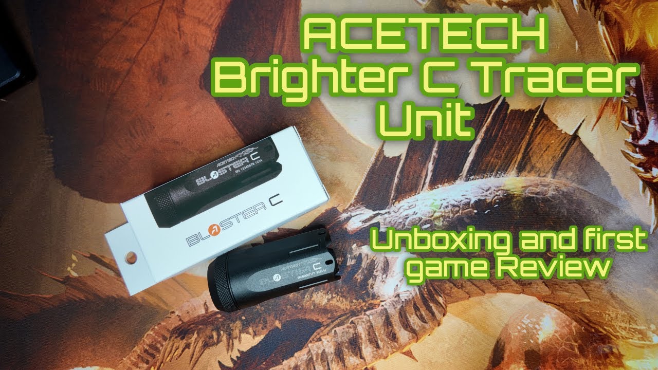 Blaster C Tracer Unit Unboxing and After Game Review