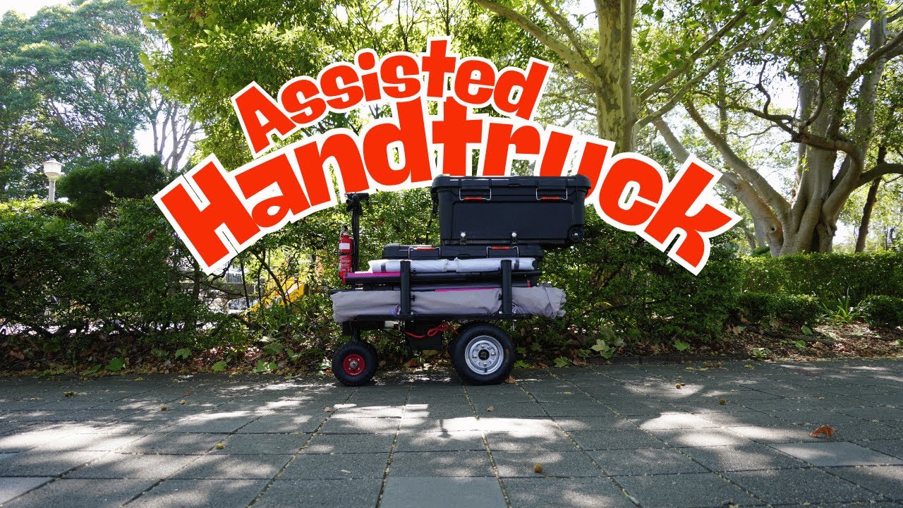 Assisted Hand-truck for Dj'ing 🛒