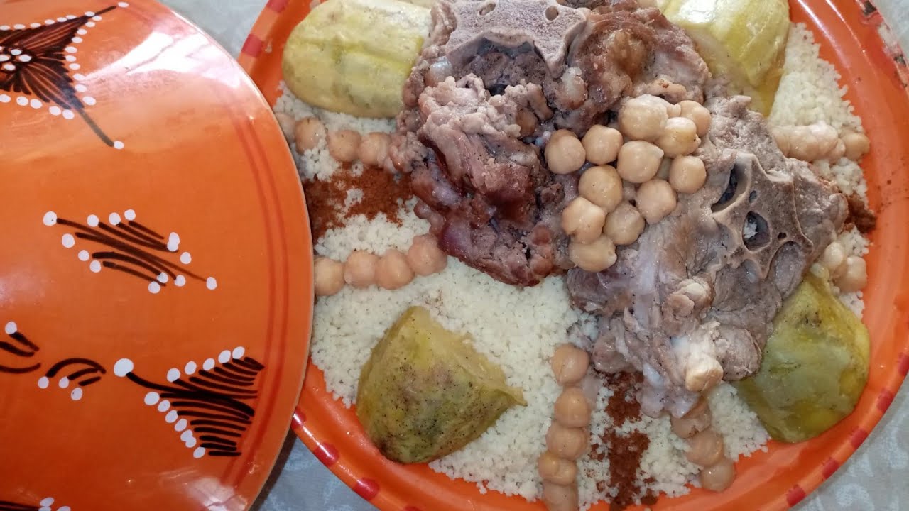 Cuscús de mi país Argel, Argelia // طعام جزائري العاصمه //  couscous de mon pays Algerie