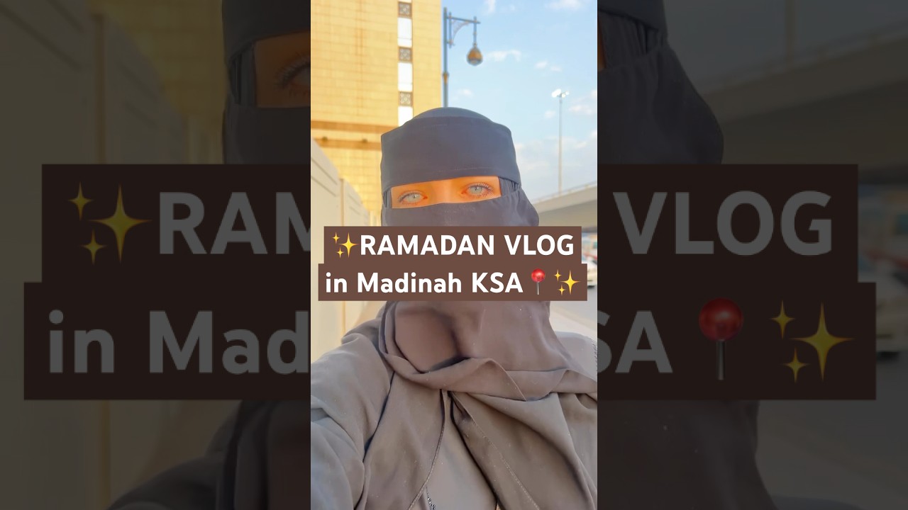🌙 A Ramadan Day in Madinah | Peace, Iftar & Night Prayers 🕌✨