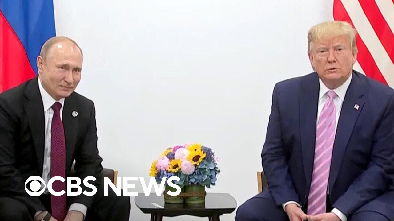 Trump says he's meeting with Putin in Alaska in effort to end the war in Ukraine