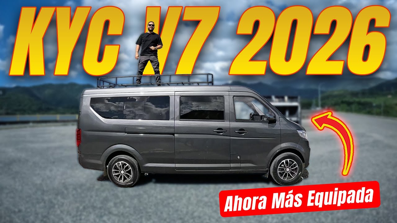 Así es la nueva KYC V7 2026, tour completo, prueba de manejo, absolutamente todo!