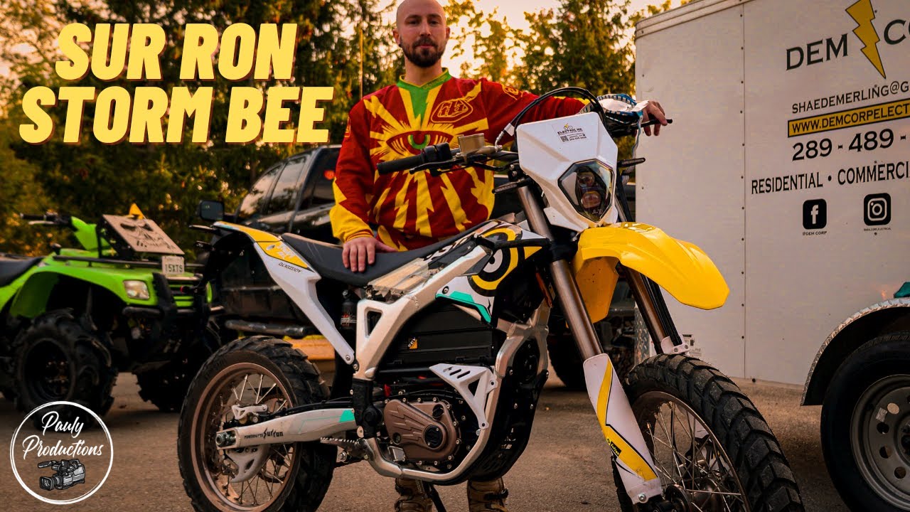 SUR RON - Storm Bee R - Road  || TEST & REVIEW || Street Legal Electric Motorcycle ||