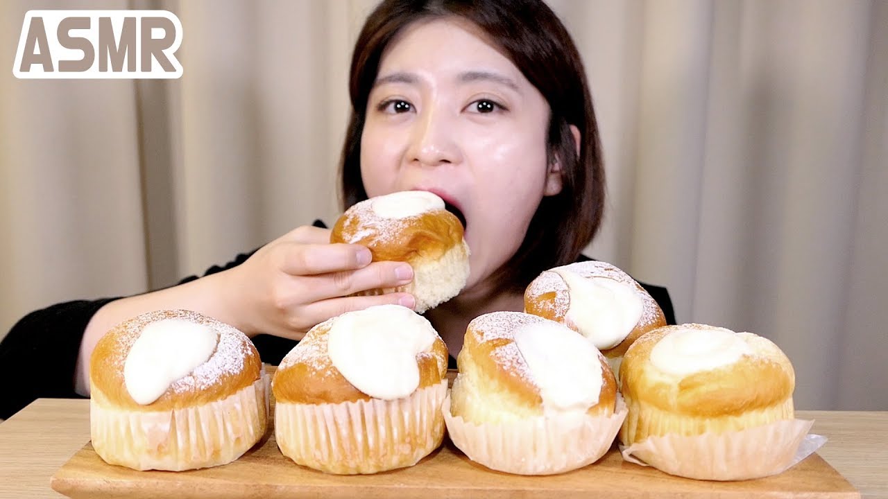 이마트 뉴치즈몽땅치즈번 ASMR 리얼 사운드 먹방 | Cheese bun | チーズパン | Real Sound Mukbang ♥