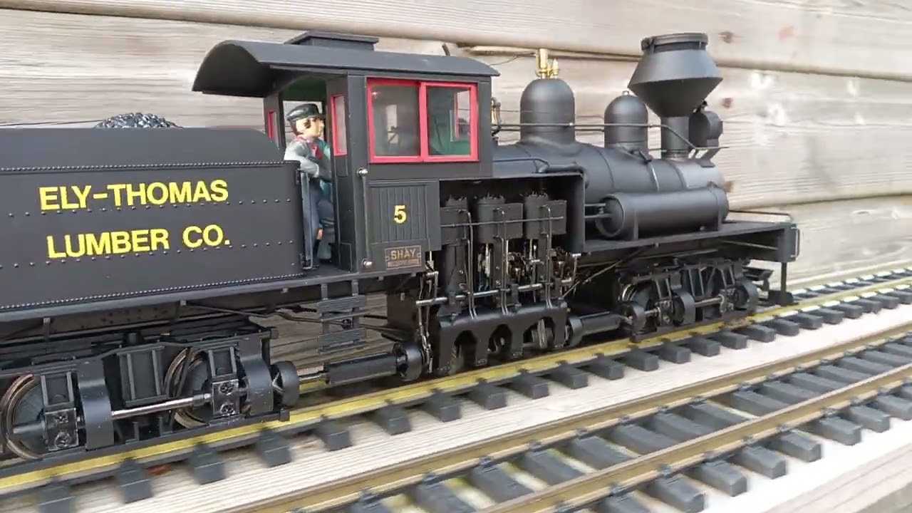 Bachmann Shay after restauration gears 