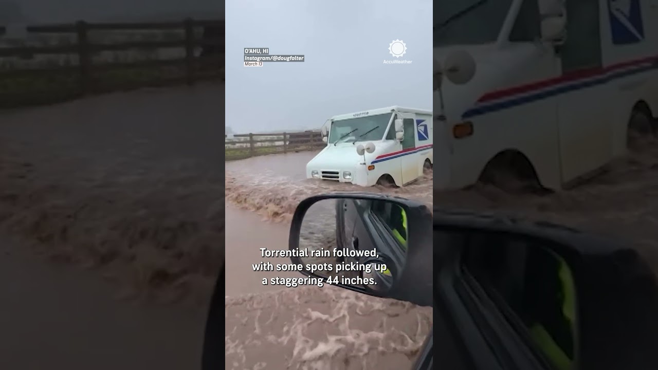 135 MPH Winds, 4 Feet of Rain & Snow: Hawaii's 