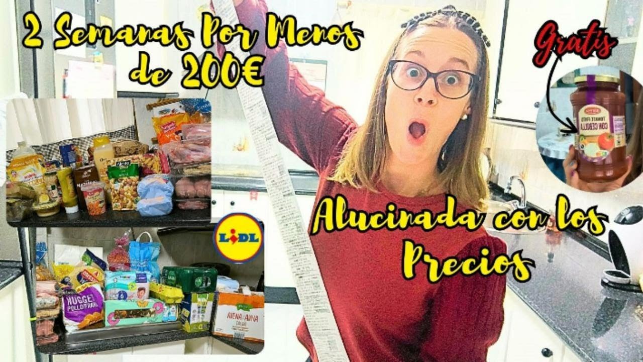 Super Compra Lidl 💵CON PRECIOS💵 Compra muy económica para Familia de 3🧑‍👩‍🧒